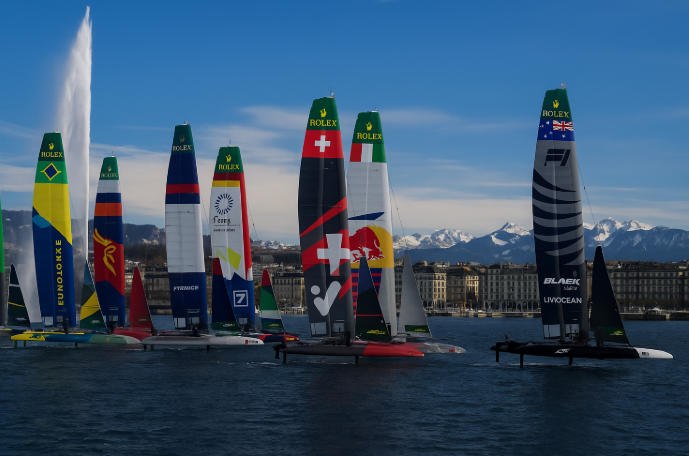 SailGP from Geneva to Cadiz